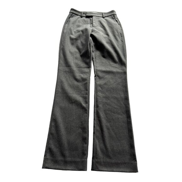 Danielle Guizio NY Low Rise Trousers in Stone Grey - Picture 1 of 6